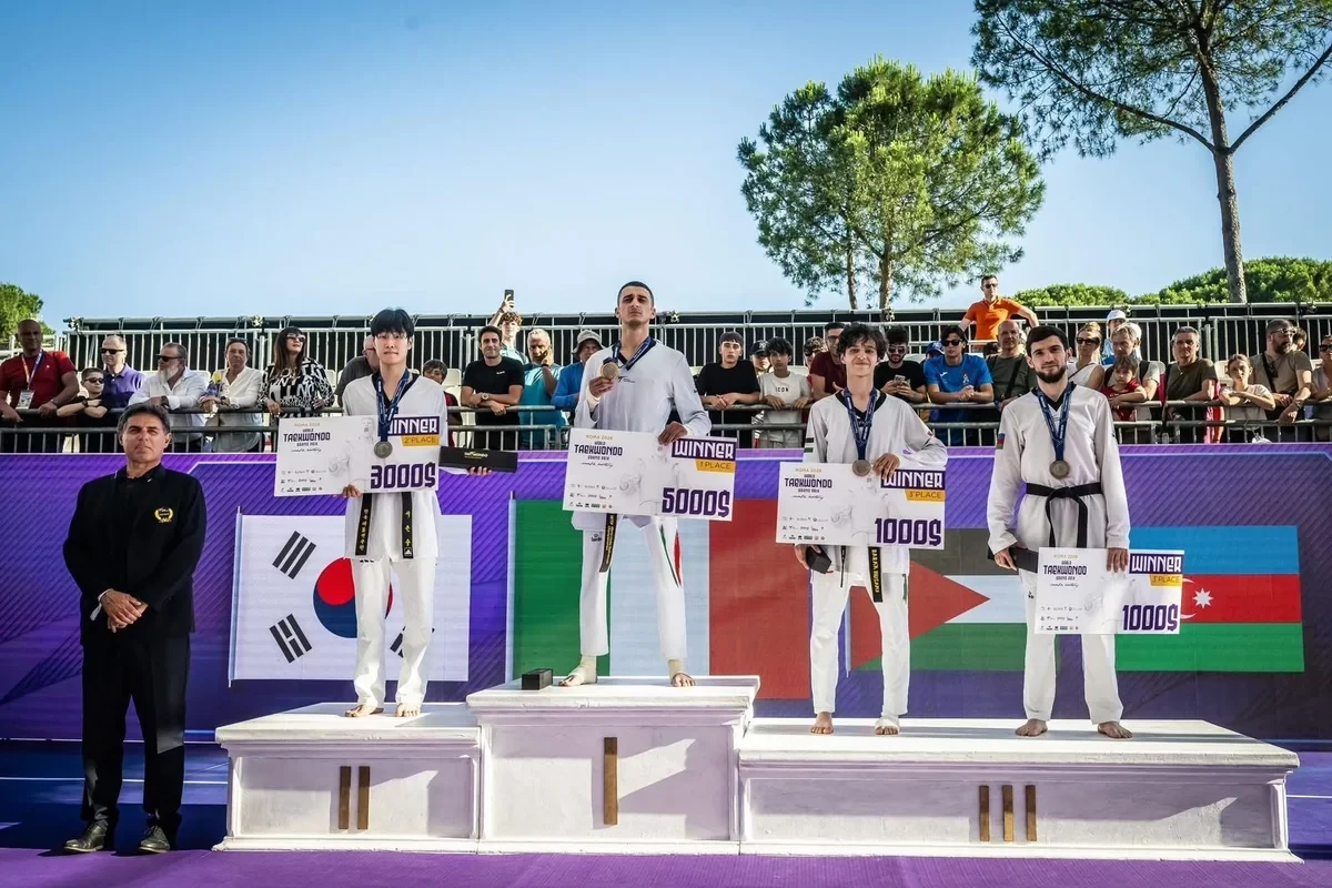 Taekvondoçu Qaşim Maqomedov Romada bürünc medal qazanıb&nbsp;&nbsp;