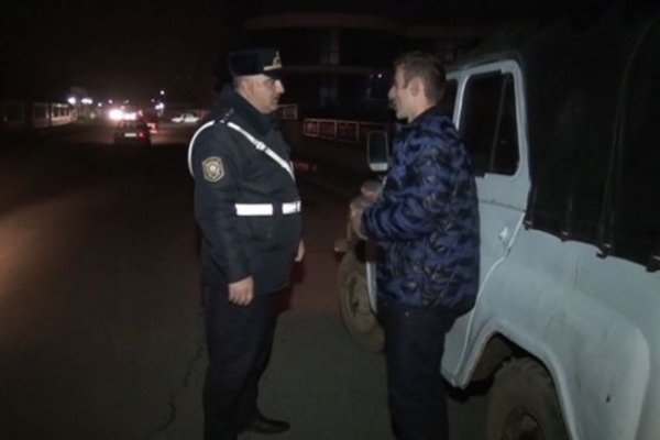 Polis reyd keçirdi - sərxoş sürücülər cəzalandı (FOTO)
