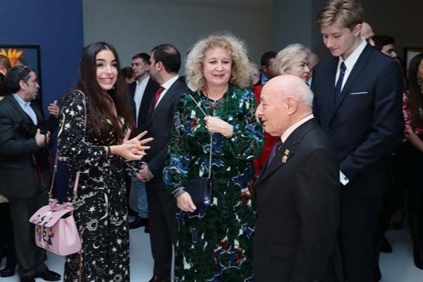 Leyla Əliyeva açılışda -  Fotolar