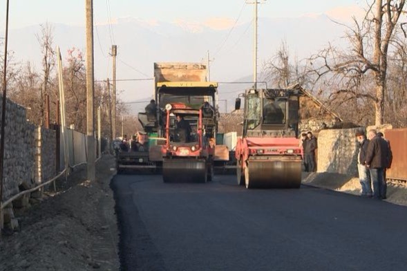 Ağsuda yol tikintisinə 5,8 milyon manat ayrılıb