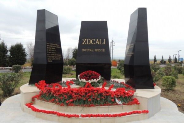 Horadizdə Xocalı soyqırımı abidəsi açılıb VİDEO