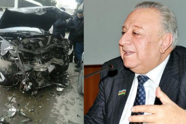 Oğlunun qəza törədərək, adam öldürdüyü deyilən deputat DANIŞDI: "Onlar elə yerdə çalışırlar ki..." (FOTOLAR)