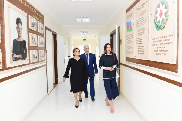 Mehriban Əliyeva körpələr evinin AÇILIŞINDA-FOTOLAR