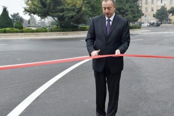 Prezident Bakı Şəhər Statistika İdarəsi binasının açılışında