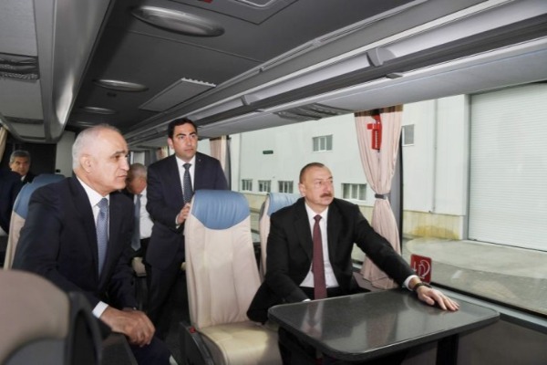 İlham Əliyev Dəniz Ticarət Limanı Kompleksində -  FOTOLAR