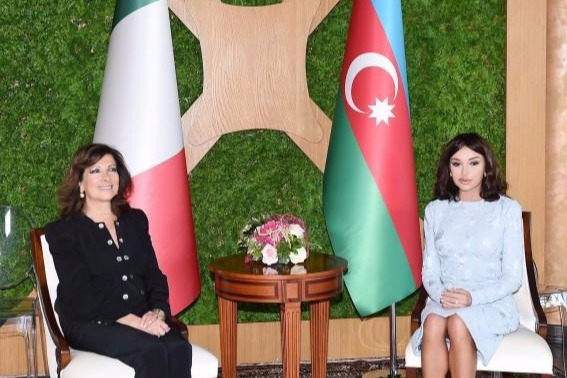 Azərbaycanın Birinci vitse-prezidenti Mehriban Əliyeva İtaliya Senatının sədri ilə görüşüb