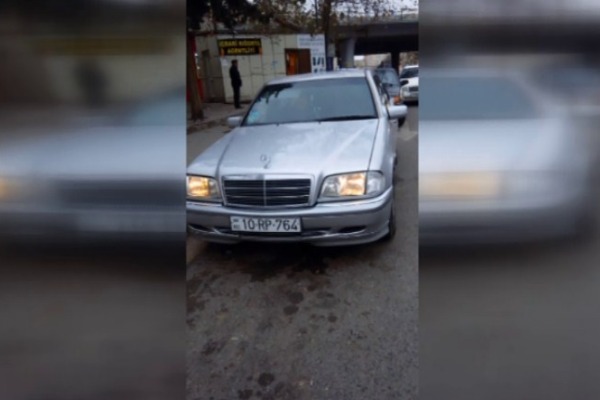 Bakıda usta maşını oğurlayıb ağlagəlməz üsula əl atdı - VİDEO
