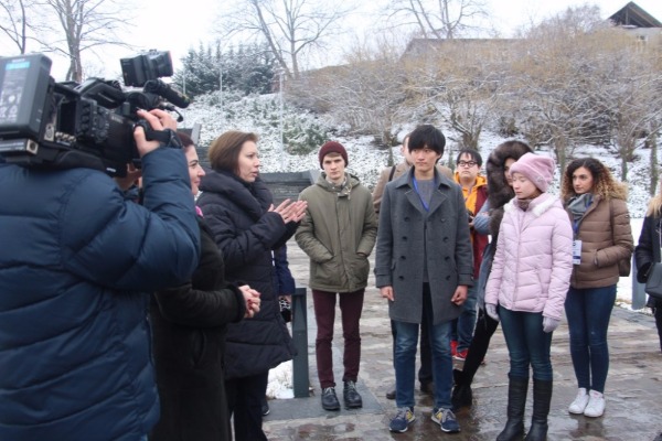 VIII Beynəlxalq Multikulturalizm Qış Məktəbinin iştirakçıları Quba Soyqırımı Memorial Kompleksini ziyarət ediblər