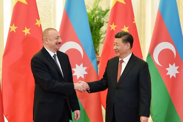 Azərbaycan Prezidenti İlham Əliyevin və Çin Xalq Respublikasının Sədri Si Cinpinin Pekində görüşü olub