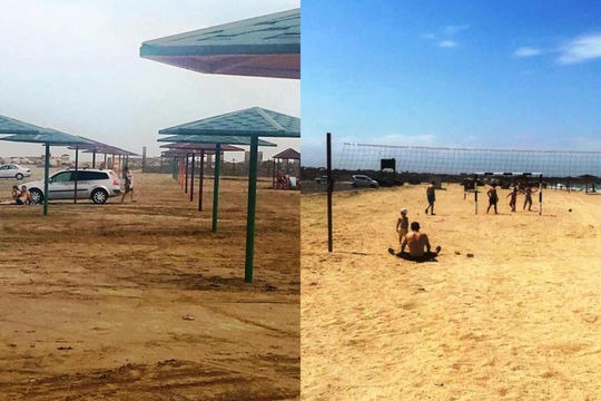 Leyla Əliyevanın təşəbbüsü ilə daha iki ictimai çimərlik yaradıldı - FOTO