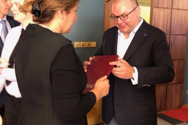 AZƏRTAC TASS agentliyini 115 illik yubileyi münasibətilə təbrik edib