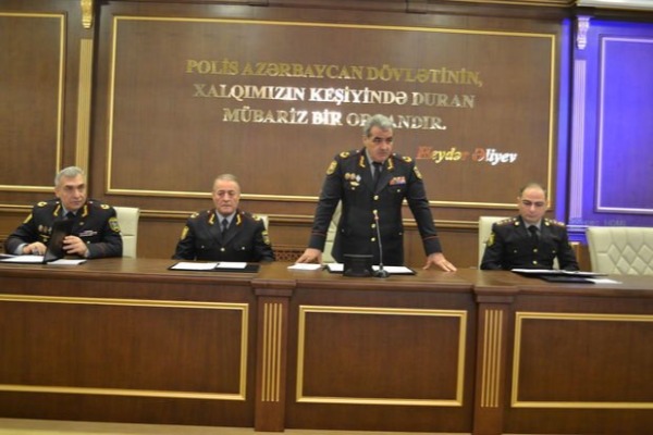 Bakı Şəhər Baş Polis İdarəsində geniş əməliyyat müşavirəsi keçirilib