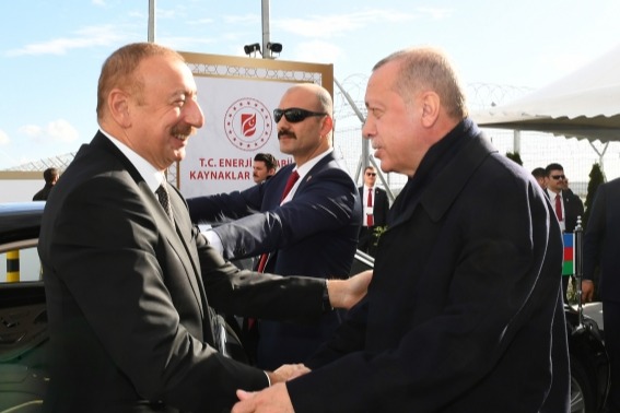 Türkiyənin İpsala qəsəbəsində TANAP qaz kəmərinin Avropa ilə birləşən hissəsinin açılış mərasimi keçirilib Prezident İlham Əliyev mərasimdə iştirak edib