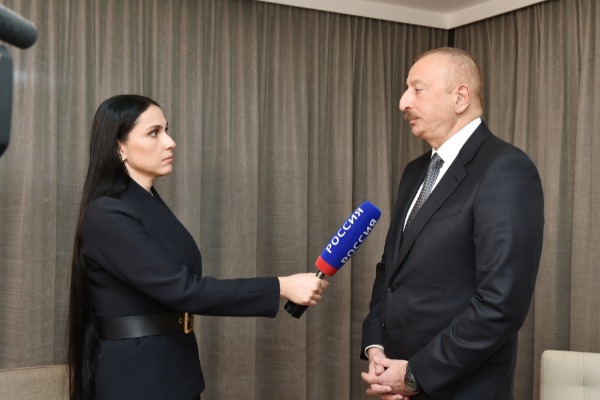 Azərbaycan Prezidenti İlham Əliyevin Rusiyanın “Rossiya-24” televiziya kanalına müsahibəsi