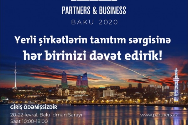 Yerli şirkətlərin məhsullarından ibarət sərgi keçiriləcək