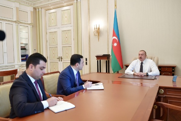 Prezident İlham Əliyev Nahid Bağırovu İsmayıllı Rayon İcra Hakimiyyətinin başçısı, Mirhəsən Seyidovu Neftçala Rayon İcra Hakimiyyətinin başçısı vəzifələrinə təyin olunmaları ilə əlaqədar qəbul edib