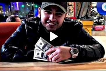 Nərmanov icra başçısının oğlu əlində 20 min dollar və qolunda 130 min manatlıq saatla     POZ VERDİ VİDEO+FOTO