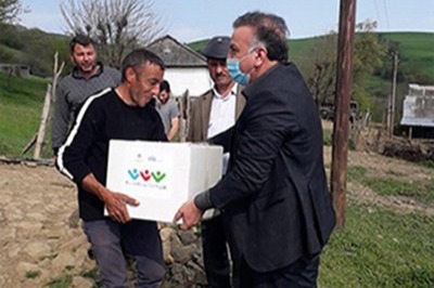 Yardımlıda sosial aksiya davam edir.        «Biz birlikdə güclüyük»