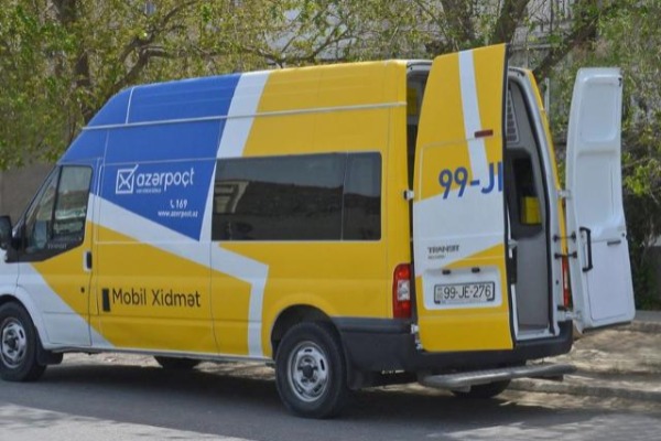 “Azərpoçt” MMC vətəndaşlara göstərdiyi səyyar xidməti davam etdirir