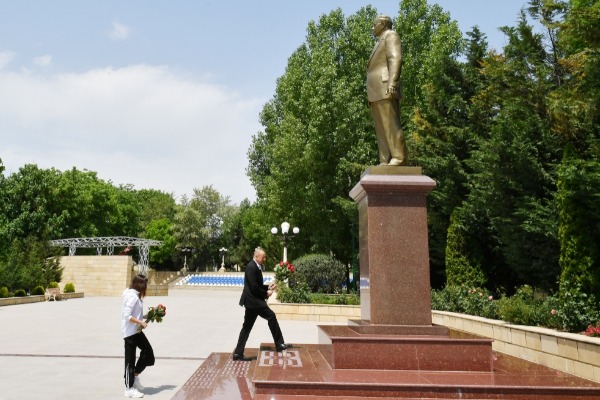 Prezident İlham Əliyevin və birinci xanım Mehriban Əliyevanın Şamaxı rayonuna səfəri