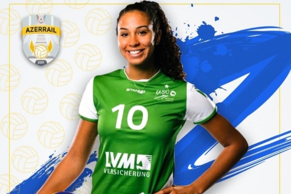 “Azərreyl” klubu ABŞ voleybolçusu ilə müqavilə imzalayıb