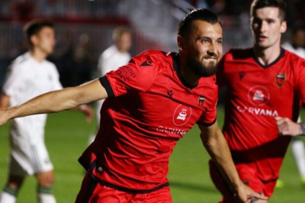 Azərbaycanlı futbolçu ABŞ Liqasında 7-ci qolunu vurdu