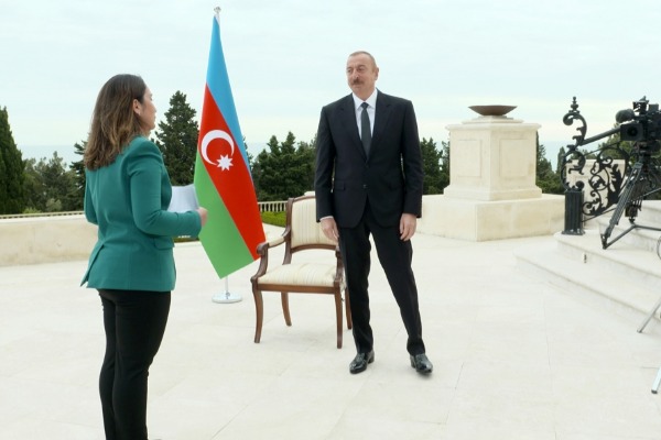 Prezident İlham Əliyev “Əl-Cəzirə” televiziya kanalına müsahibə verib