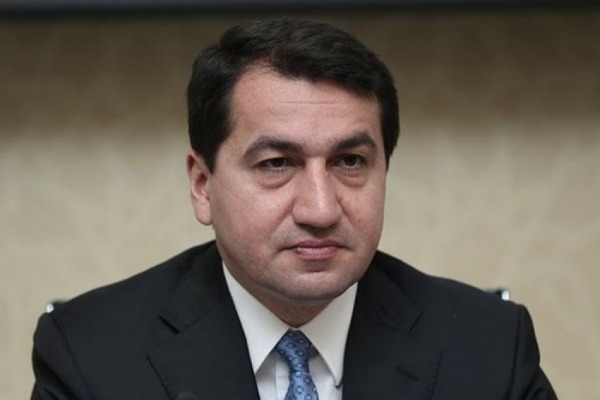 Prezidentin köməkçisi Hikmət Hacıyev: Ermənistanın siyasi-hərbi rəhbərliyinin müharibə cinayətləri davam edir