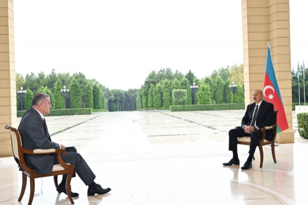 Azərbaycan Respublikasının Prezidenti İlham Əliyev oktyabrın 5-də Türkiyənin “TRT Haber” televiziya kanalına müsahibə verib