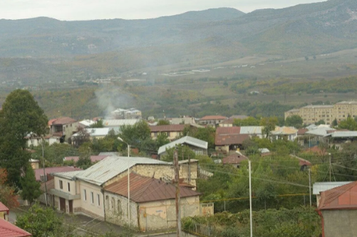 Azərbaycanın pilotsuz təyyarəsi Xankəndi şəhərində yerləşən düşmənin hərbi obyektini bombalayıb