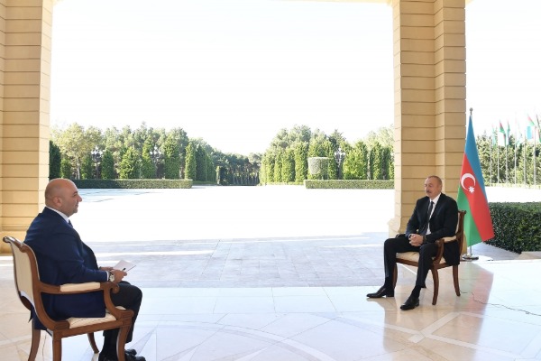 Prezident İlham Əliyev Türkiyənin “Haber Türk” televiziya kanalına müsahibə verib