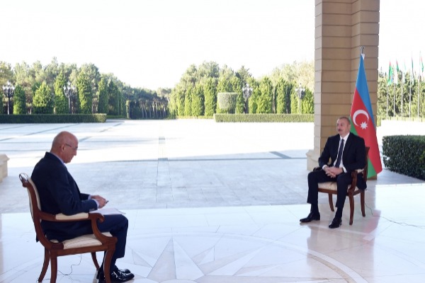 Azərbaycan Respublikasının Prezidenti İlham Əliyev oktyabrın 15-də Türkiyənin NTV televiziyasına müsahibə verib