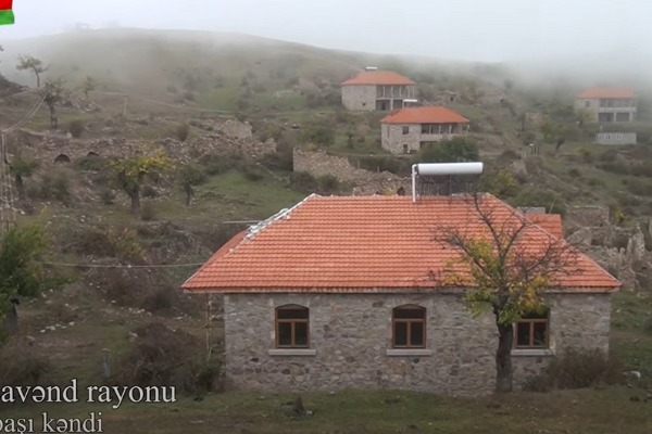 Xocavəndin işğaldan azad olunan Daşbaşı kəndi