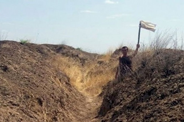 Ermənilər ağ bayraq qaldırdı, əsgərləri əsir götürüldü