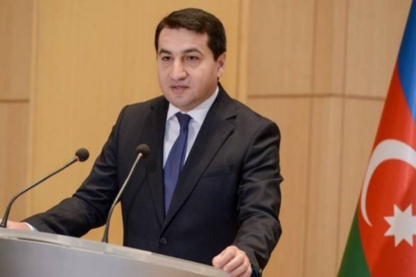 Hikmət Hacıyev: İlham Əliyev Türkiyəyə qarşı tətbiq olunan birtərəfli sanksiyaları qəbuledilməz hesab edir