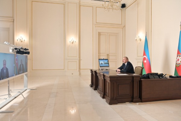 Prezident İlham Əliyev Anar Kərimovu mədəniyyət naziri təyin olunması ilə əlaqədar videoformatda qəbul edib          TƏBRİK EDİRİK!