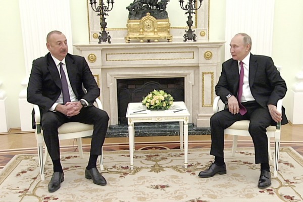 Azərbaycan Prezidenti İlham Əliyev və Rusiya Prezidenti Vladimir Putinin ikitərəfli görüşü olub       VİDEO