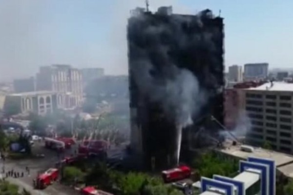 Bakıda 15 nəfərin yanaraq öldüyü binada daha bir HADİSƏ