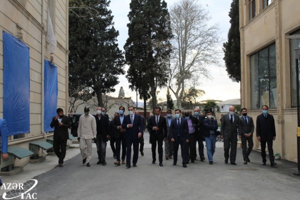 Təmas Qrupunun nümayəndələri Gəncədə Ermənistanın müharibə cinayətləri ilə tanış olublar