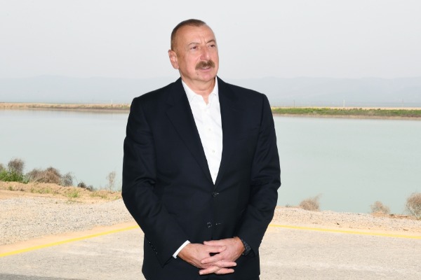 Prezident İlham Əliyevin Azərbaycan Televiziyasına müsahibəsi. Hacıqabul rayonu                 VİDEO REPORTAJ