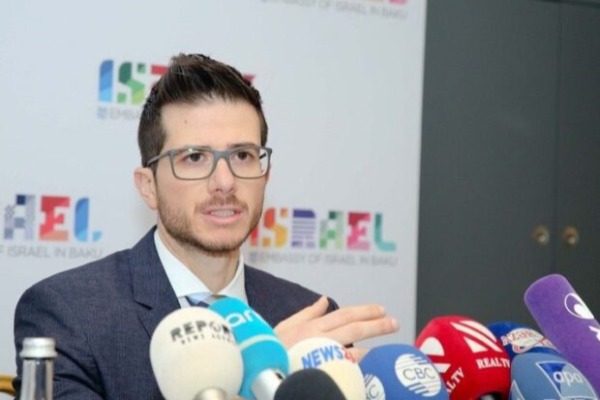 İsrail səfiri Azərbaycan media mənsublarının minaya düşərək həlak olması ilə bağlı başsağlığı verib