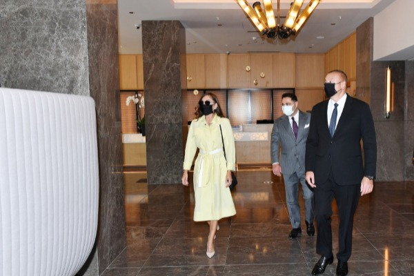 Prezident İlham Əliyev “Courtyard by Marriott Baku” otelinin açılışında iştirak edib                 VİDEO
