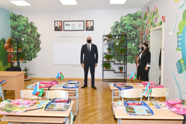Sabunçu rayonundakı 307 saylı tam orta məktəb əsaslı təmir və yenidənqurmadan sonra istifadəyə verilib