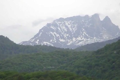 Azərbaycanda dağlara qar yağdı