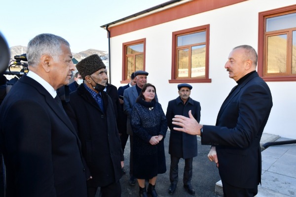 Qubanın Qonaqkənd qəsəbəsində aparılan yenidənqurma işləri ilə tanışlıq