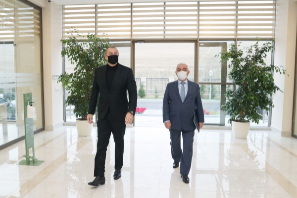 Prezident İlham Əliyev "Qobu” Enerji Qovşağının açılışında iştirak edib Dövlətimizin başçısı AZƏRTAC-a müsahibə verib