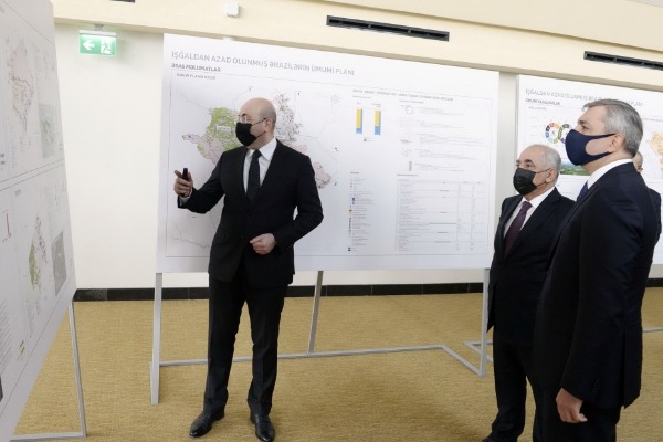 Baş nazir Əli Əsədovun və Prezident Administrasiyasının, Azərbaycan Respublikasının işğaldan azad edilmiş ərazilərində məsələlərin mərkəzləşdirilmiş qaydada həlli məqsədilə yaradılmış Əlaqələndirmə Qərargahının rəhb
