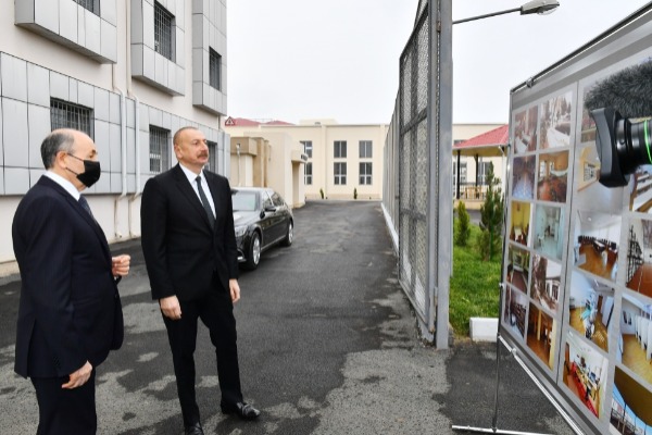 Prezident İlham Əliyev Bakıda yeni inşa edilmiş müasir penitensiar müəssisələrdə yaradılan şəraitlə tanış olub