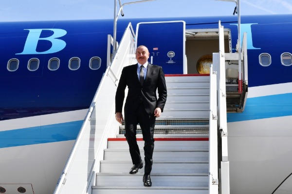 Prezident İlham Əliyev Belçika Krallığının paytaxtı Brüsselə işgüzar səfərə gəlib              VIDEO