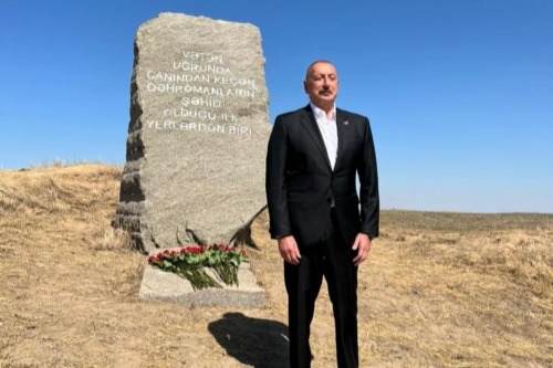Birinci vitse-prezident Mehriban Əliyeva Anım Günü ilə əlaqədar Füzuli rayonundan paylaşım edib